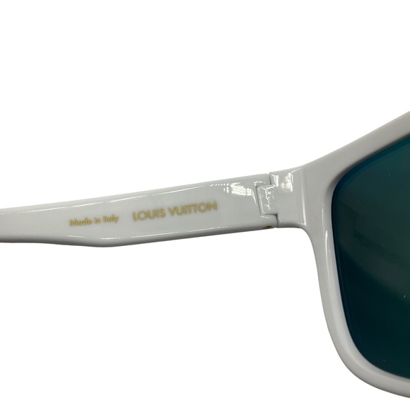 LOUIS VUITTON WHITE LV SHADOW SQUARE SUNGLASSES main image 7